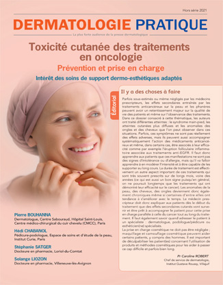 Soins de support en oncologie 2021